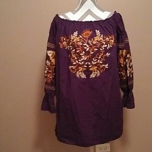 1 Left! Free People Fleur Du Jour Embroidered Mini